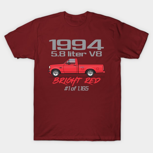 Red 1994 T-Shirt by JRCustoms44